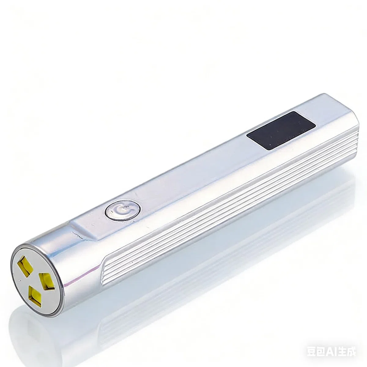 Lampada UV portatile per unghie, mini lampada UV ricaricabile tramite USB, 3 LED per asciugatura rapida dello smalto gel, con indicatore di alimentazione.