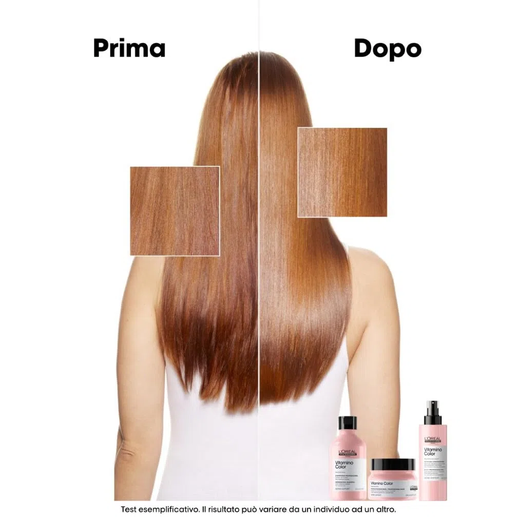 L'Oréal Professionnel Paris | Maschera professionale per capelli colorati Vitamino Color Serie Expert, Formula idratante anti-sbiadimento, 250 ml