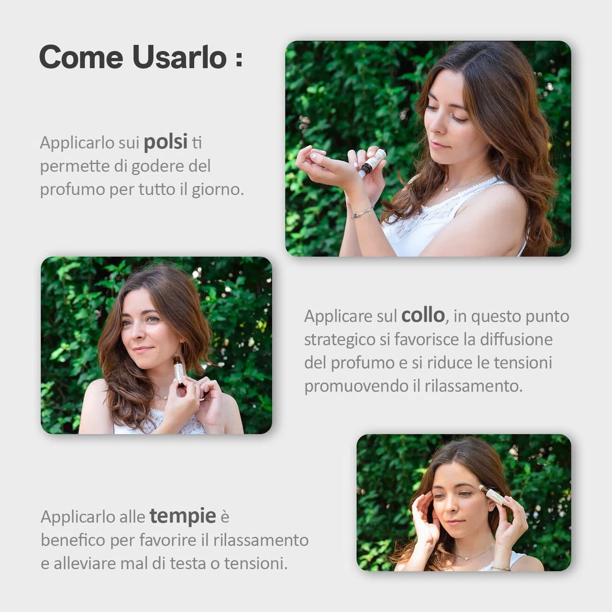 Roll On Olio Essenziale di Nardo 10ml con Olio di Jojoba – 100% Naturale Pronto all’Uso – Oli Essenziali Naturali per Aromaterapia, Relax, Anti Stress e Benessere – Profumo Caldo e Avvolgente