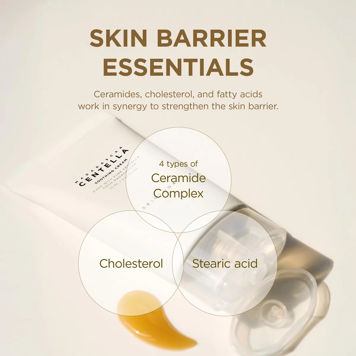 Skin1004 - Madagascar Centella Soothing Cream - 75ml