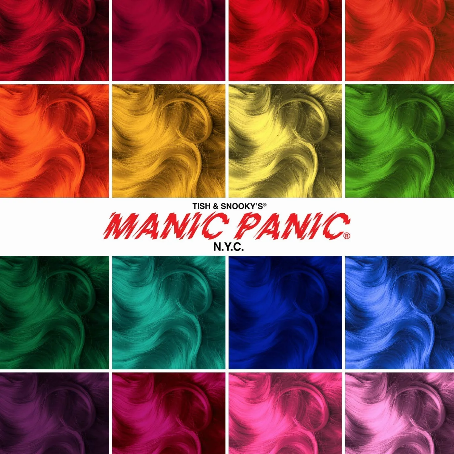 Manic Panic Amplified Semi-Permanent Hair Dye (Rockabilly Blue)