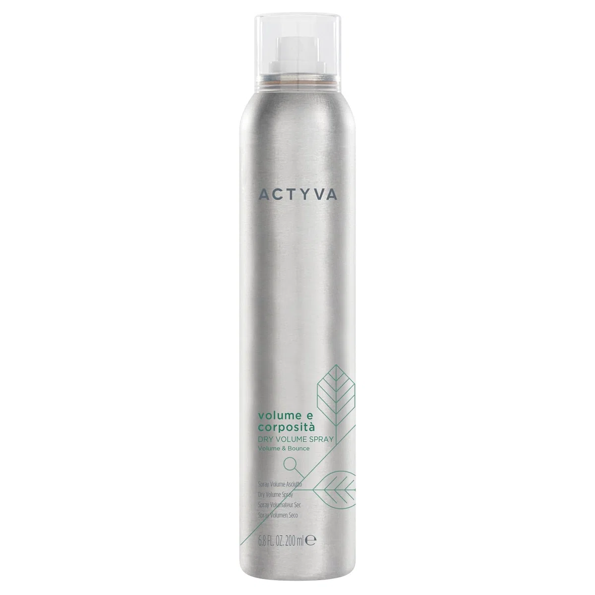 Actyva - Volume e Corposità Dry Volume Spray, Volumizzante e Texturizzante per Capelli - 200 ml