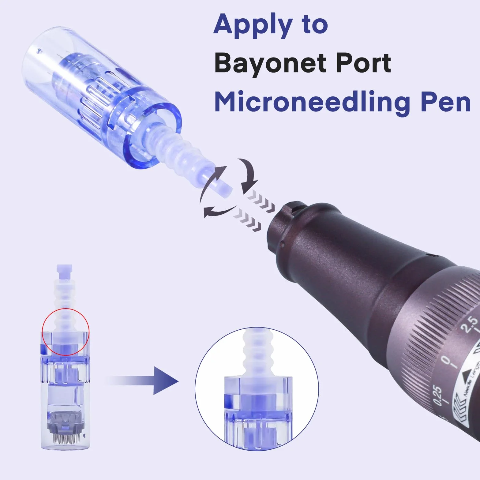 Aghi per microneedling, 10 pezzi a 36 pin di ricambio per Derma Pen Dr.pen Ultima A6, 10 pezzi/confezione