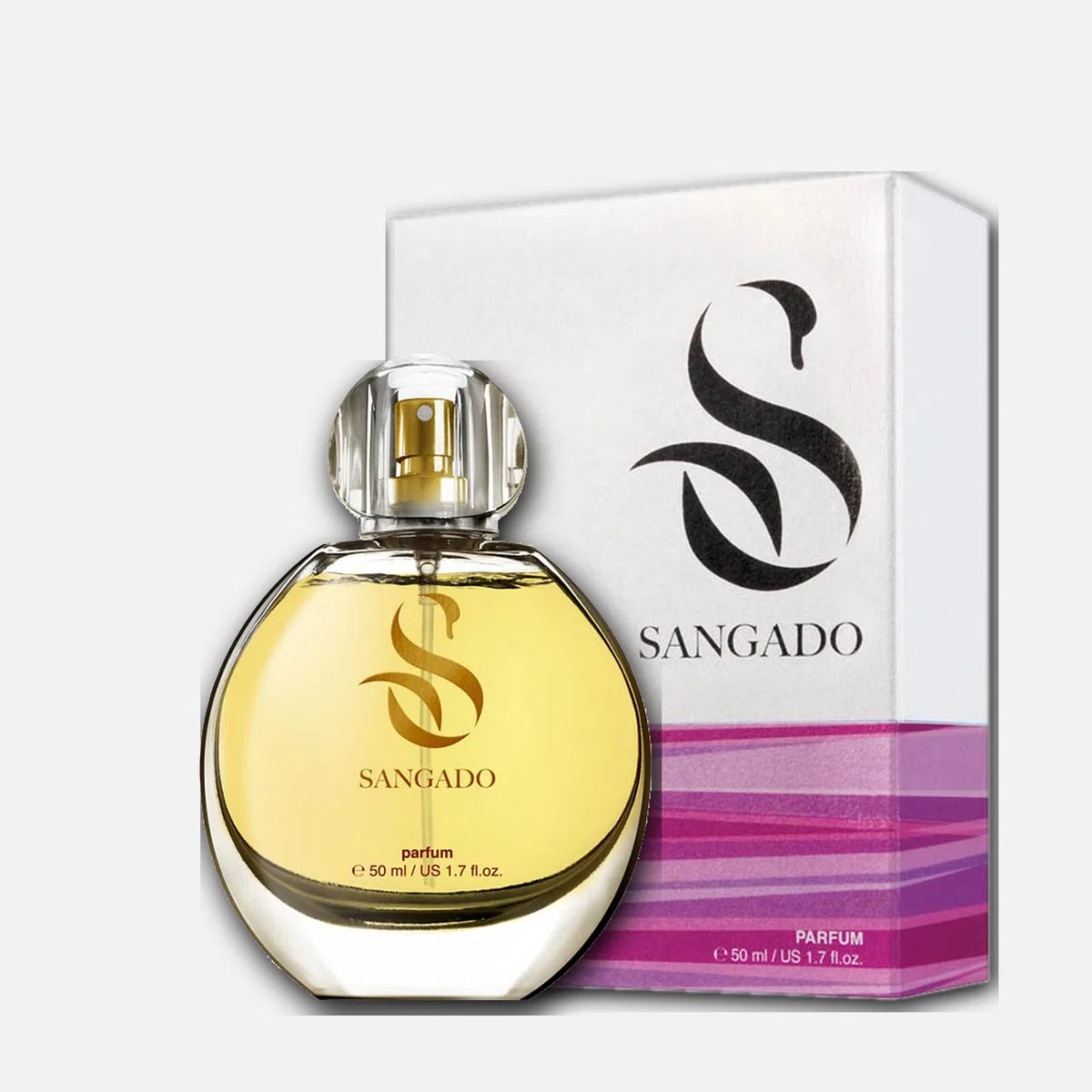 SANGADO Soprannaturale Profumo Per Donne, Lunga Durata 8-10 Ore, Fragranza Lussuosa, Orientale Legnoso, Preziose Essenze Francesi, Extra-concentrato (parfum), Un Grande Regalo, 50 ml