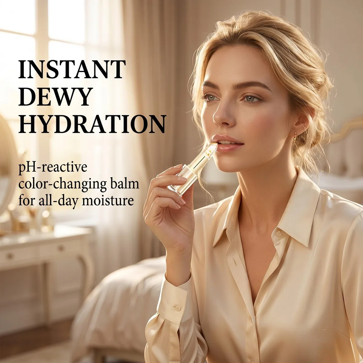 1 Pezzo PH Rossetto adattivo,Rossetto termoattivo con cambio di colore PH,Attenuare Le Rughe Delle Labbra,Impermeabile A Lunga Durata