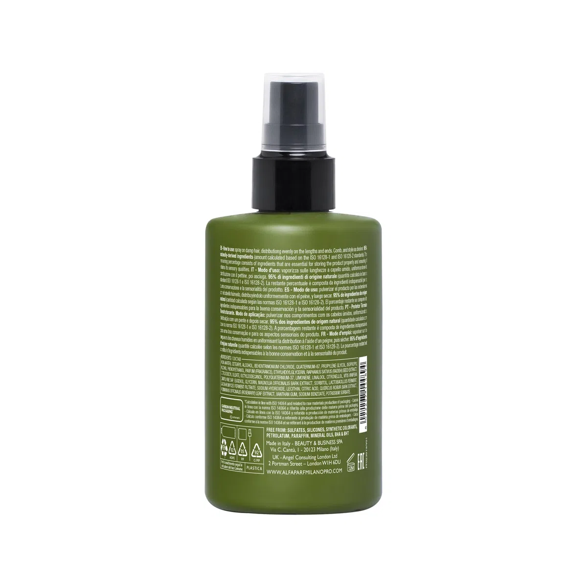 Alfaparf Milano Benvoleo Leave-In & Refresh Recovery Heat Guard 200ml