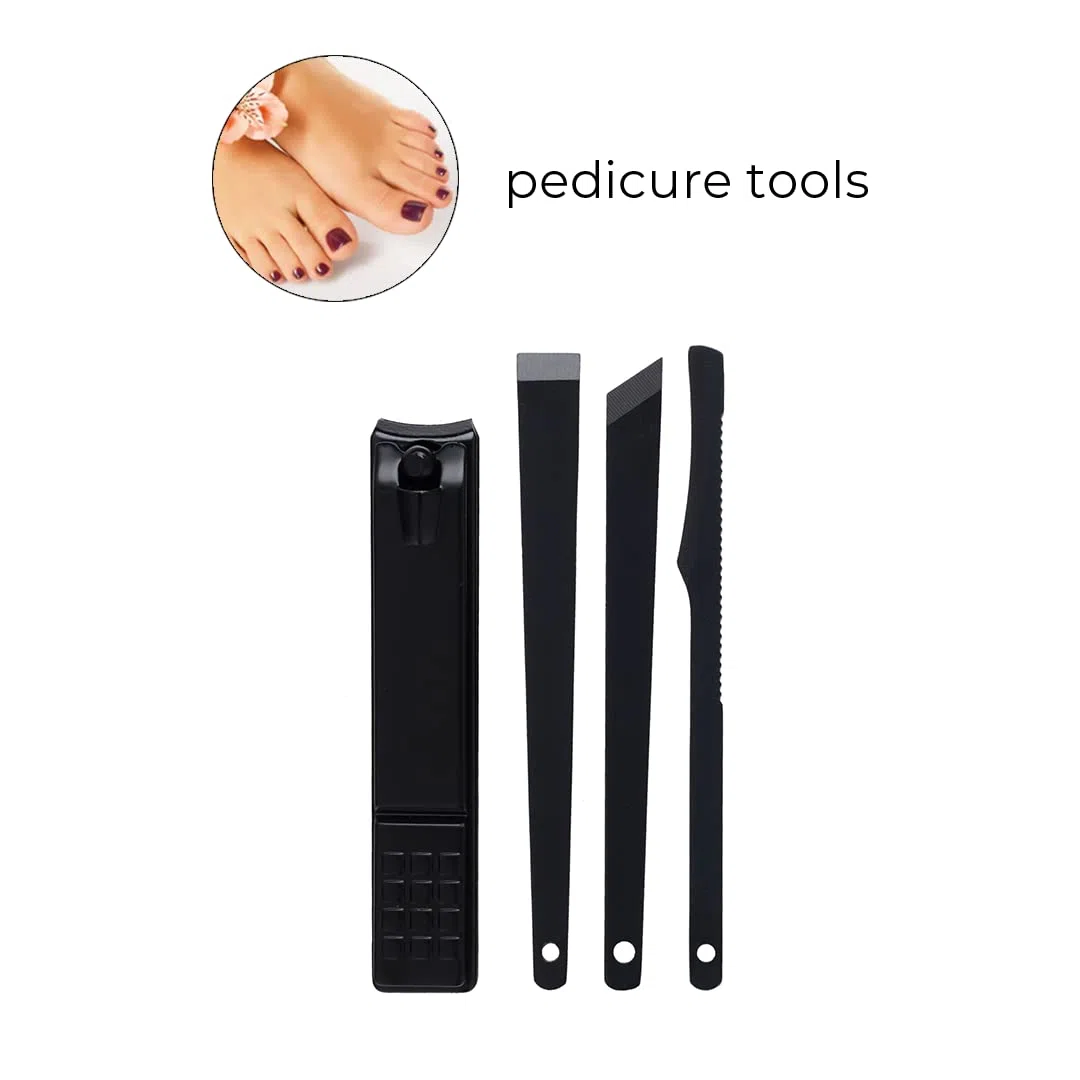Aba Group Kit Unghie 18 Set - Set Manicure Professionale - Per Viso, Piedi, Mani - Kit Manicure Professionale - Set Per Unghie – Viaggio Set Unghie in una Custodia - Sughero