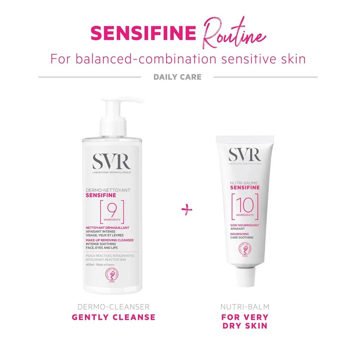 SVR - SVR Sensifine Dermo-Nettoyant Detergente Struccante Lenitivo 400ml - 935612782