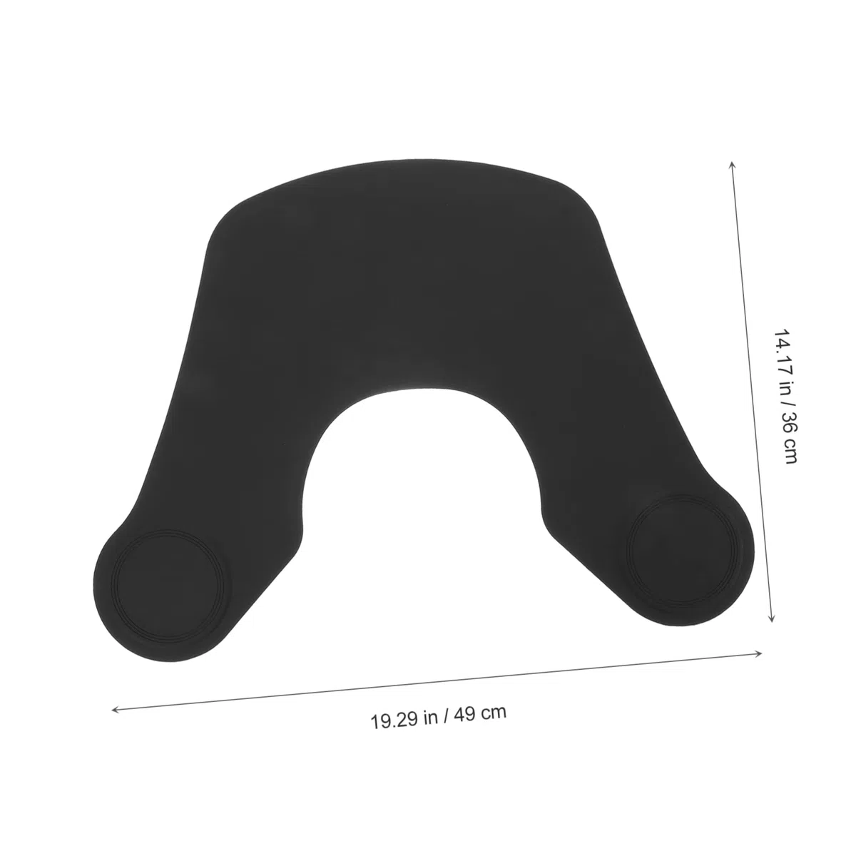 Mipcase Collare Da Taglio in Silicone Resistente Per Mantello Parrucchiere Protezione Collo Per Permanenti e Styling Chioma Bagnati