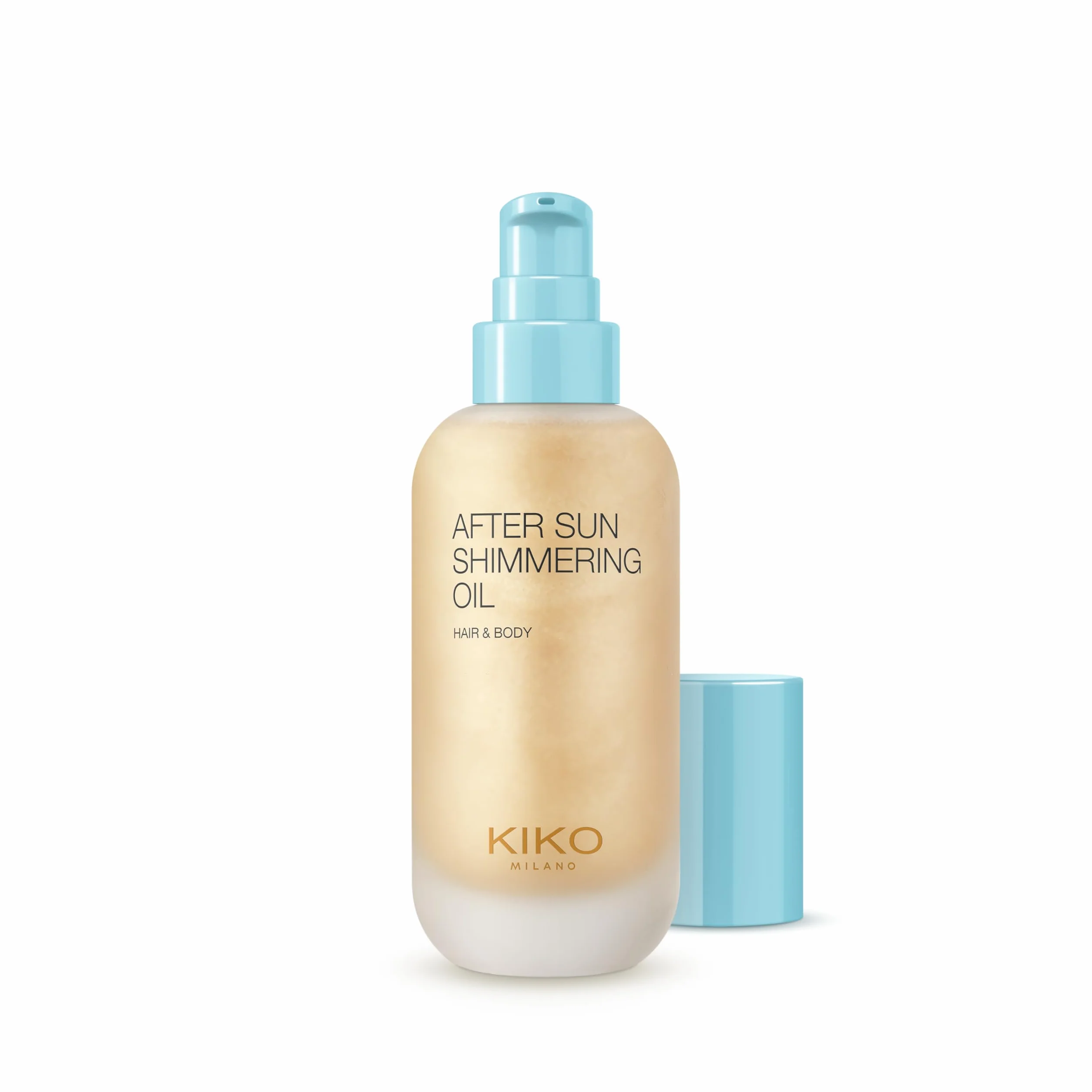 KIKO Milano After Sun Shimmering Oil, Olio Corpo E Capelli Idratante E Illuminante