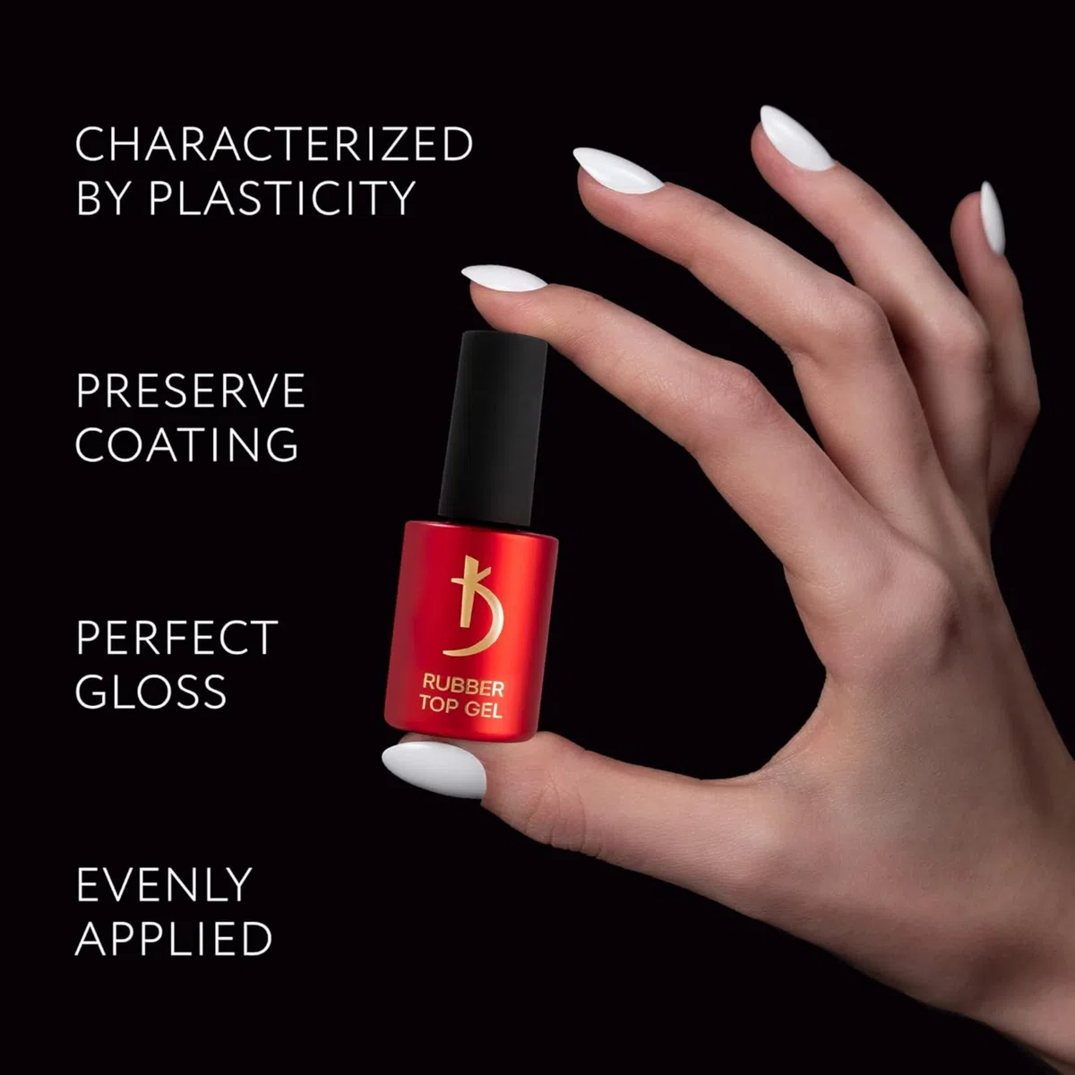 Kodi Professional Rubber Base e Top Coat Semipermanente Smalto per Unghie Gel Polish UV LED Soak Off - Smalto Semipermanente Unghie Gel Manicure Kit (2 * 15 ml)