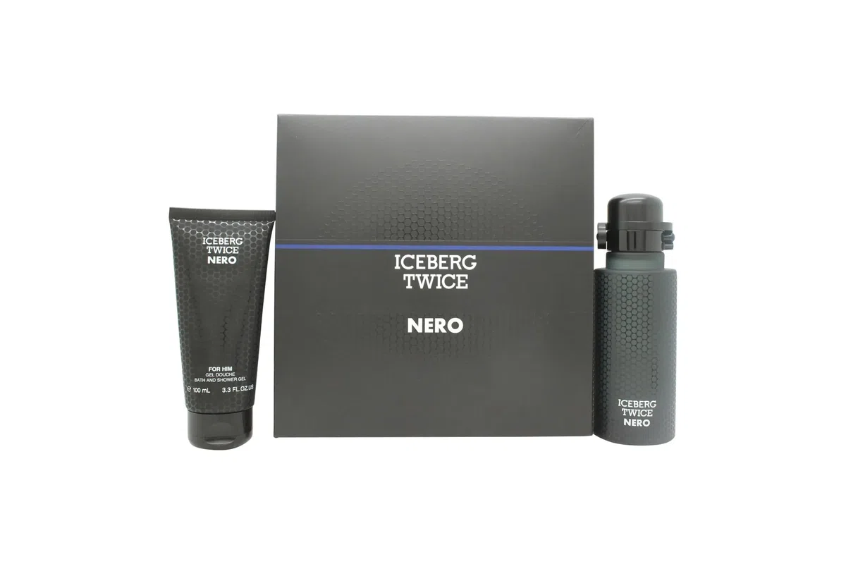 ICEBERG Twice Nero For Him Set (Eau de Toilette 125ml + Bath & Shower Gel 100ml)