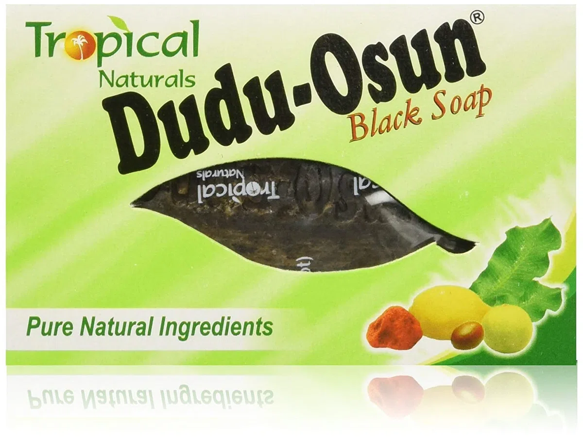 Tropical Naturals, sapone nero "Dudu Osun", confezione da 6
