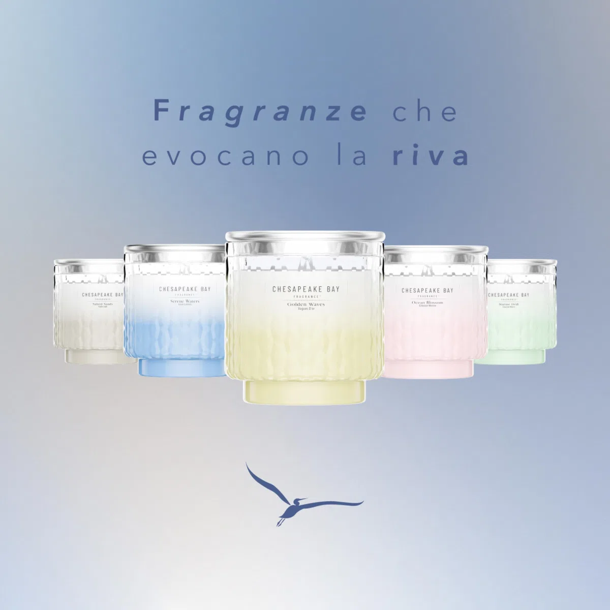 Chesapeake Bay | Diffusore a bastoncini | Ocean Blossom | Ottimo regalo per donne