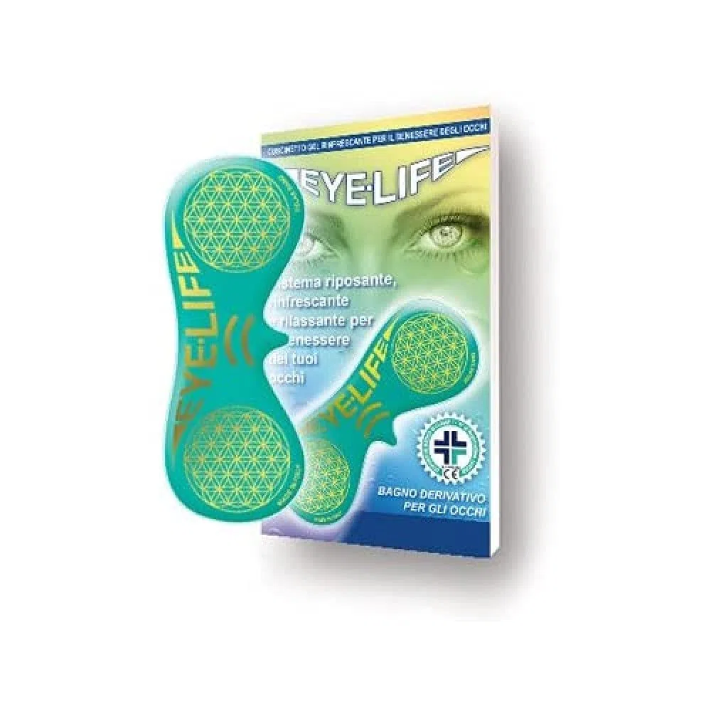 BIKUN Eyelife - Mascherina per occhi in gel rinfrescante - rigenera e rilassa occhi stanchi e affaticati e allevia lo stress oculare
