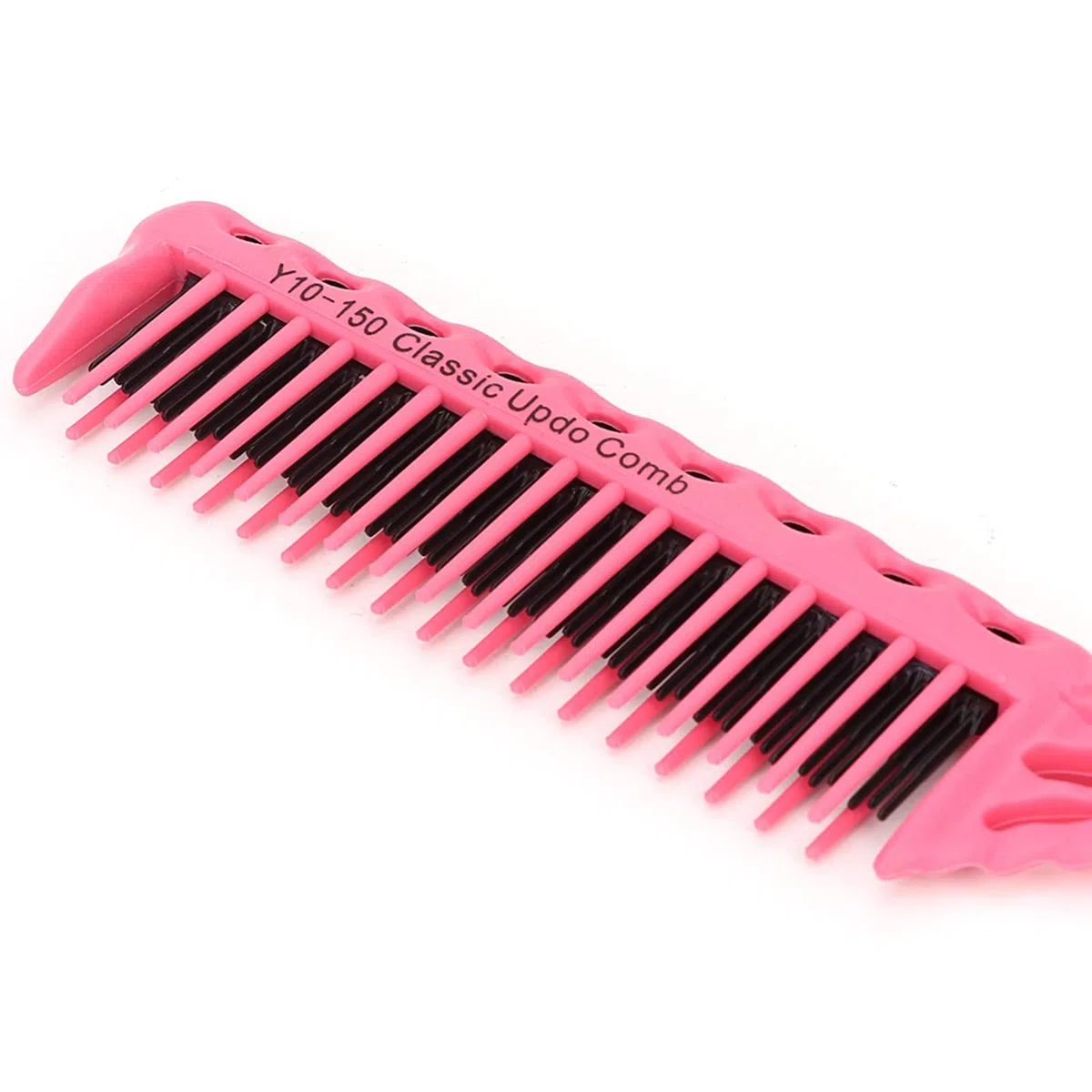 Pettine per coda di cavallo alta, spazzola professionale antistatica, tre file di denti, spazzola leggera, spazzola per lo styling di qualità professionale, crea stili voluminosi e sofisticati.