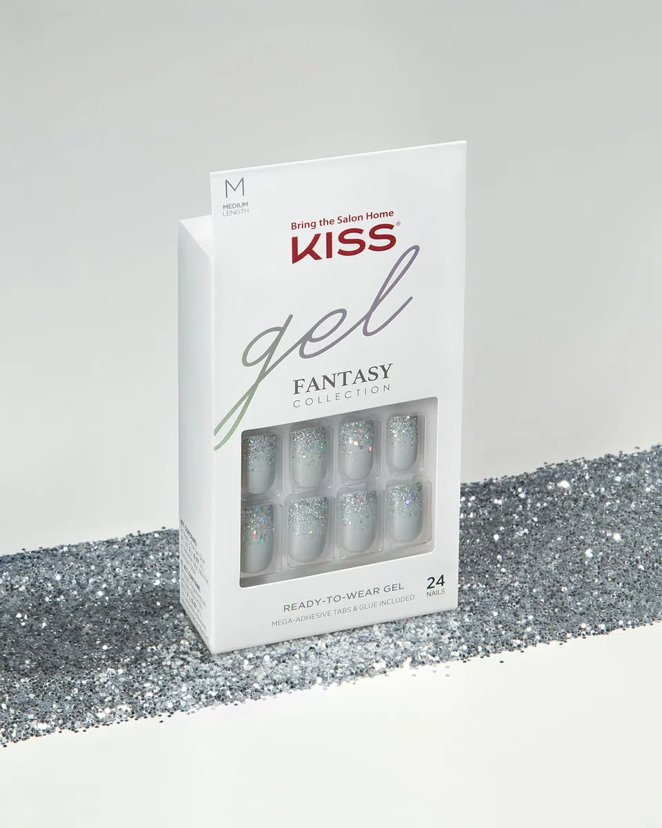 Kiss Gel Fantasy Nails - To the Max, confezione da 1 (1 x 24 pezzi)