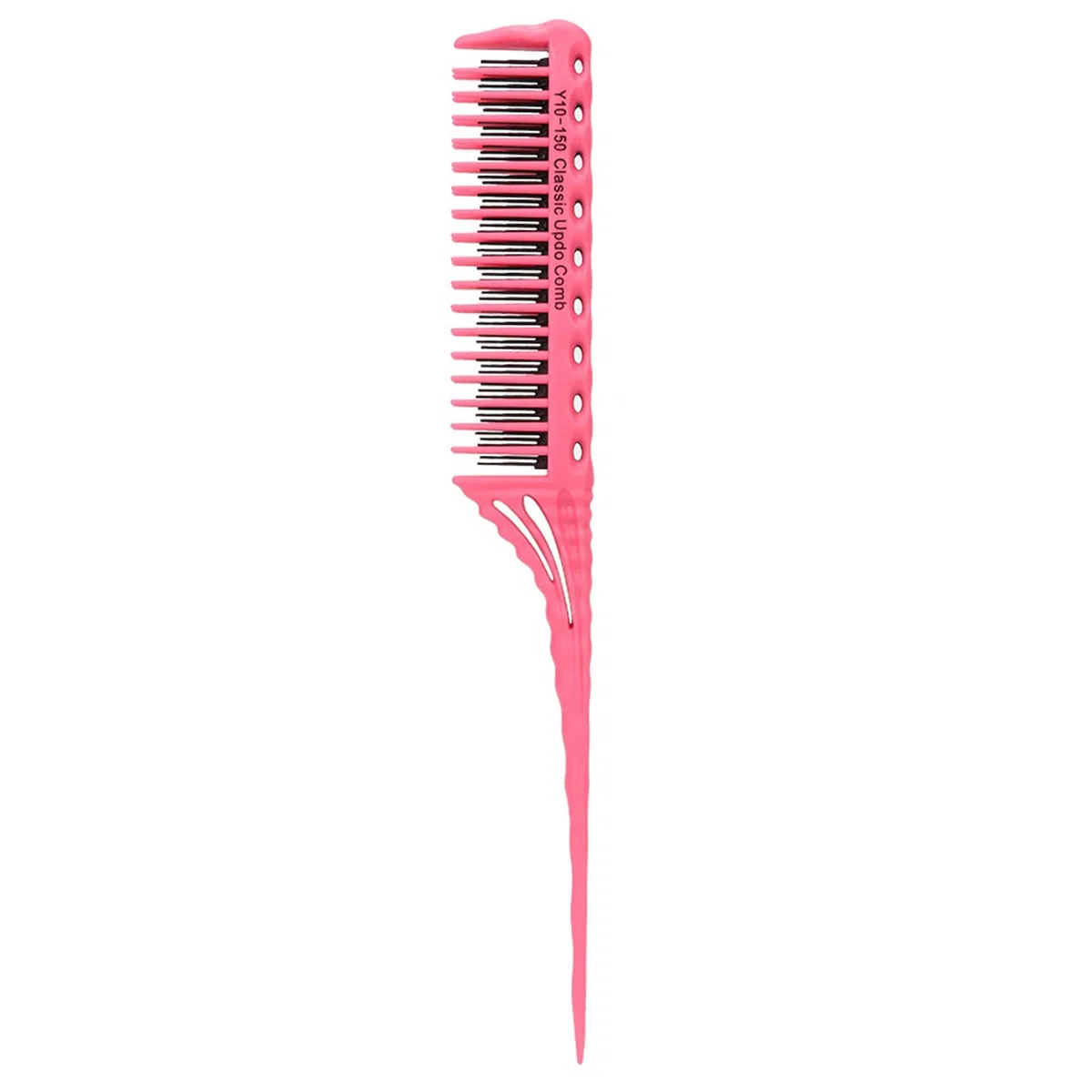 Pettine per coda di cavallo alta, spazzola professionale antistatica, tre file di denti, spazzola leggera, spazzola per lo styling di qualità professionale, crea stili voluminosi e sofisticati.