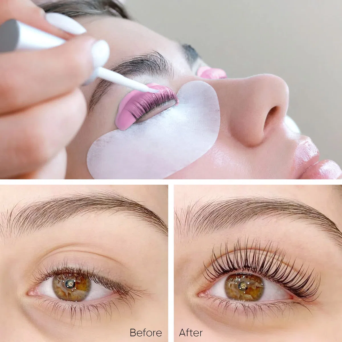 PERMANIA Colla per il sollevamento delle ciglia, Lash Lift Glue, Colla per ciglia, Impermeabile, Asciugatura rapida, Nessun cattivo odore, Dura 6 settimane (7 ml)