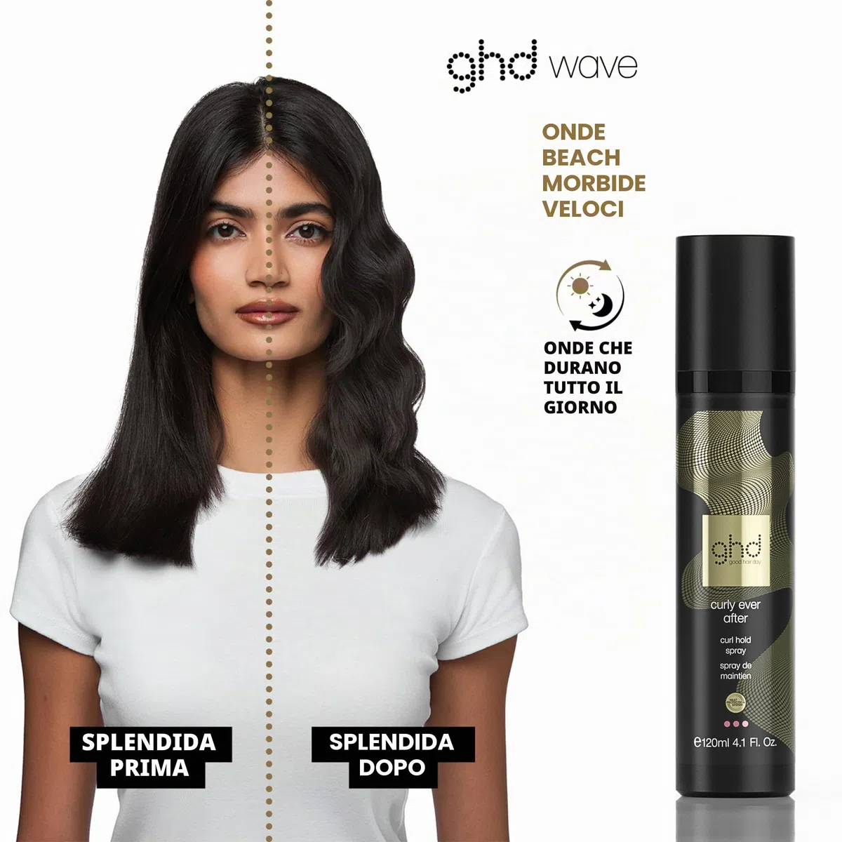ghd Curly Ever After - Spray modellante per ricci