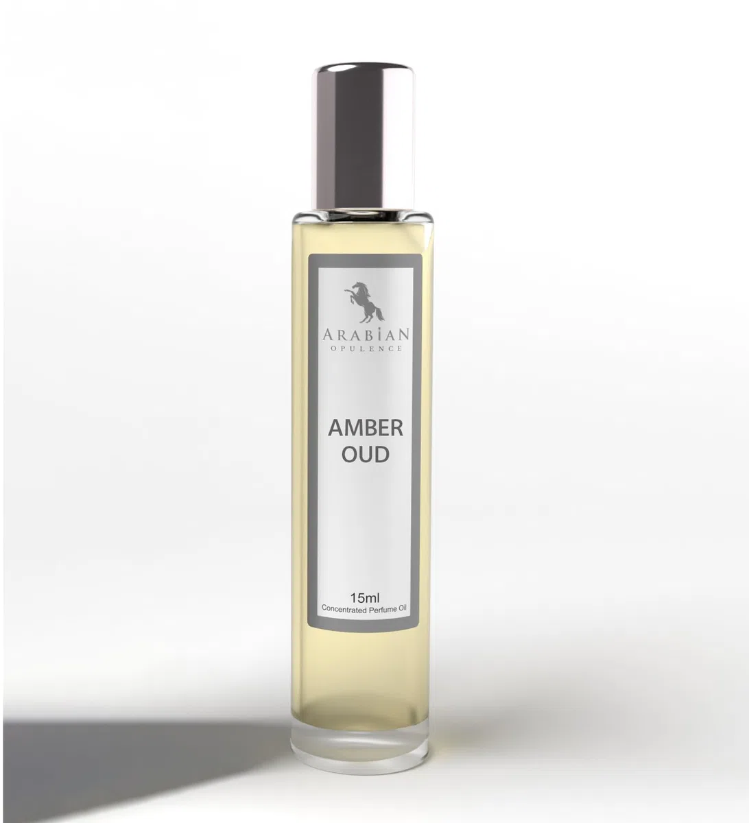 Arabian Opulence FR5 AMBER OUD - Olio profumato roll-on, profumo concentrato per il corpo, profumo a base di olio a lunga durata, unisex, formato da viaggio, senza alcool (15 ml)