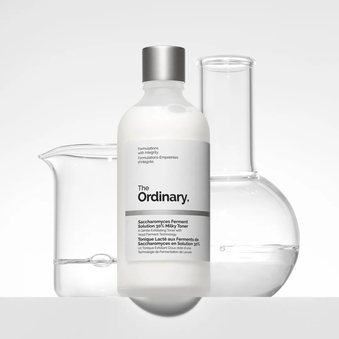 The Ordinary Saccharomyces Ferment 30% Milky Toner 100ml, Tonico viso lattiginoso, Esfoliante e idratante per una pelle più levigata e luminosa