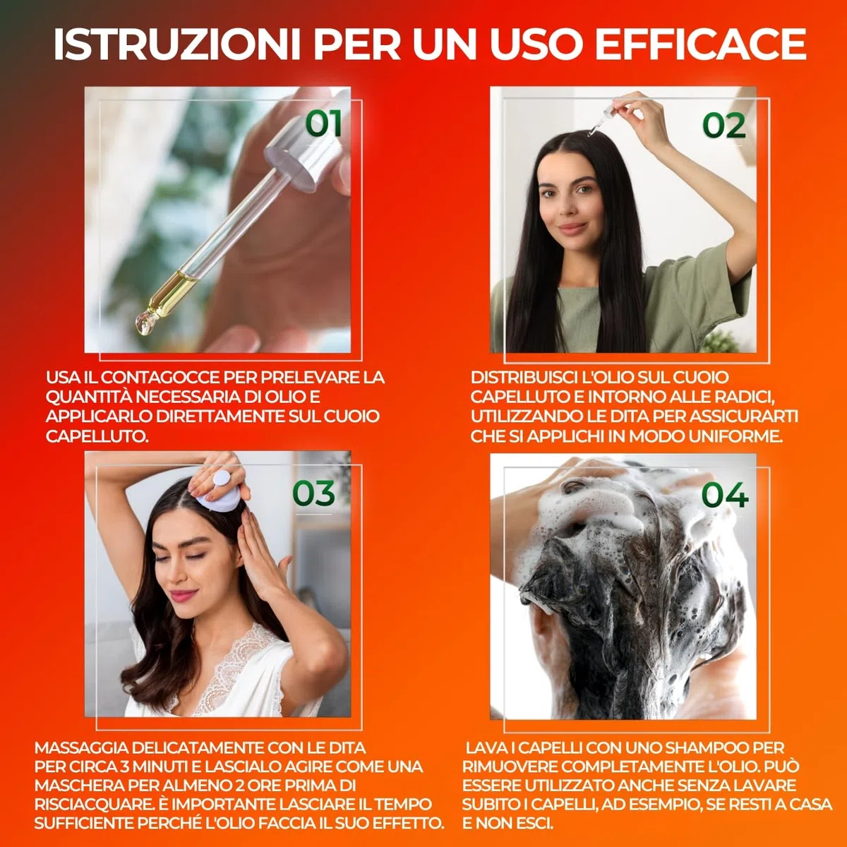 Dr. Dermaluci Lab Olio di Rosmarino Capelli Bio 100ml - Crescita, Anticaduta, Fortificante - Con Olio di Ricino Pressato a Freddo, Macadamia, Camelina, Vitamina E+C - AIAB Made in Italy