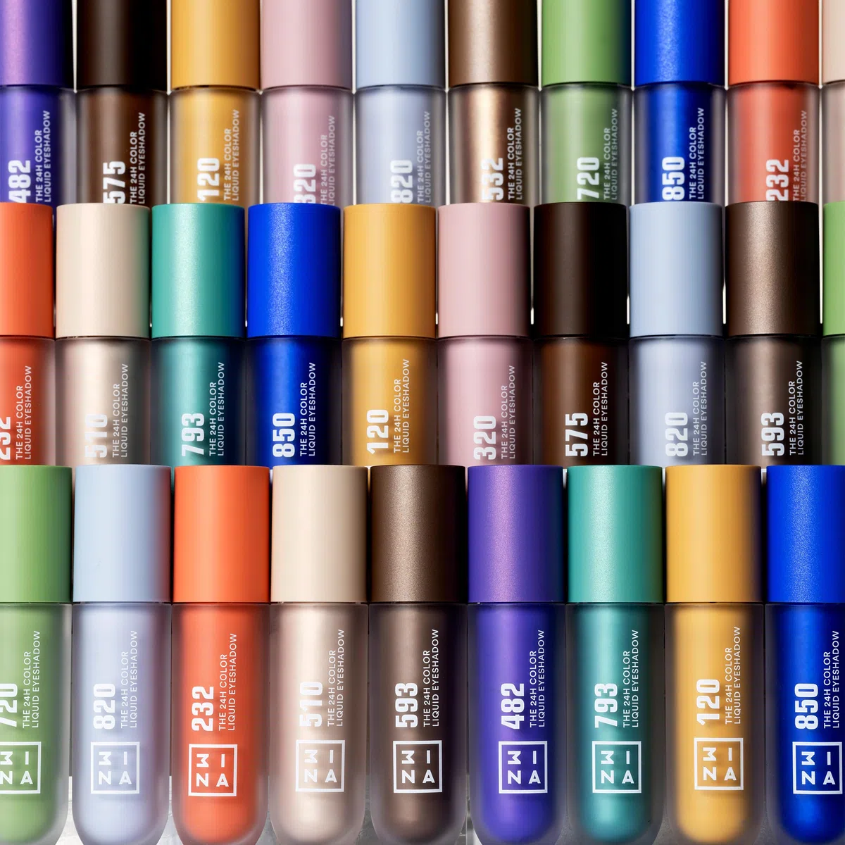 3INA MAKEUP - The 24H Color Liquid Eyeshadow 793 - Turchese - Ombretto Liquido Turchese 24H a Lunga Tenuta Waterproof - Formula Leggera Morbida e Cremosa - Vegan - Cruelty Free