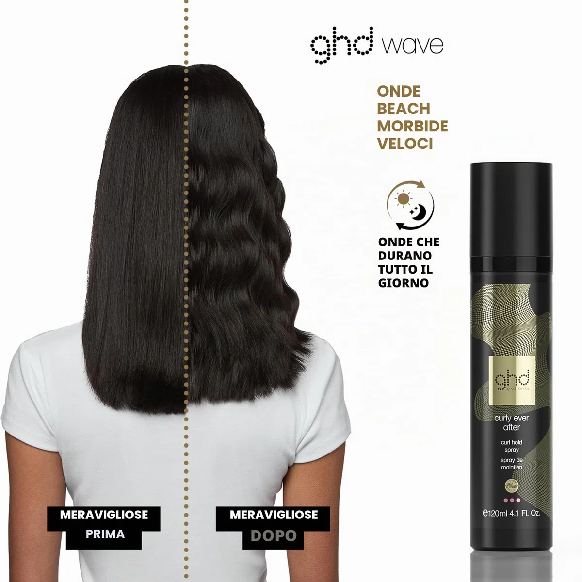 ghd Curly Ever After - Spray modellante per ricci