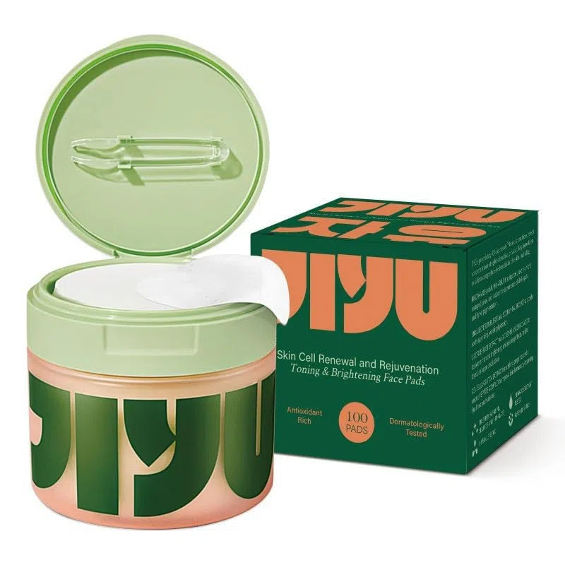 Centella - 100 tamponi tonici lenitivi, esfolianti delicati, schiarenti e idratanti, per tutti i tipi di pelle, con pinzette