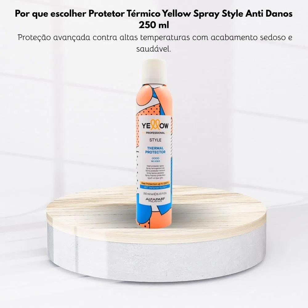 Spray termoprotettore Style Thermal Protector Yellow Alfaparf 250ml