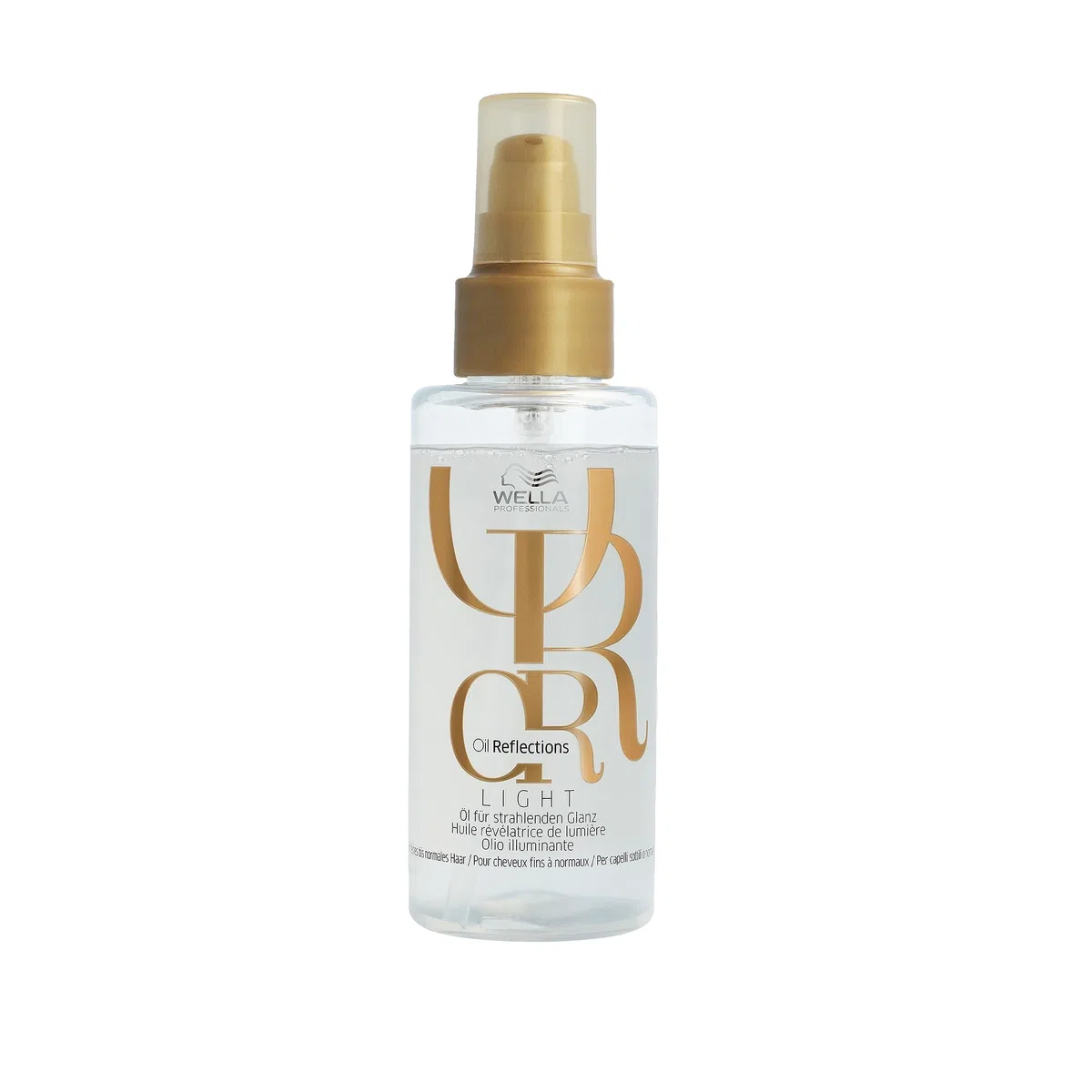 Wella Professionals OIL REFLECTIONS Olio capelli riflessante delicato - Ottimo anticrespo capelli con shampoo professionale capelli e balsamo