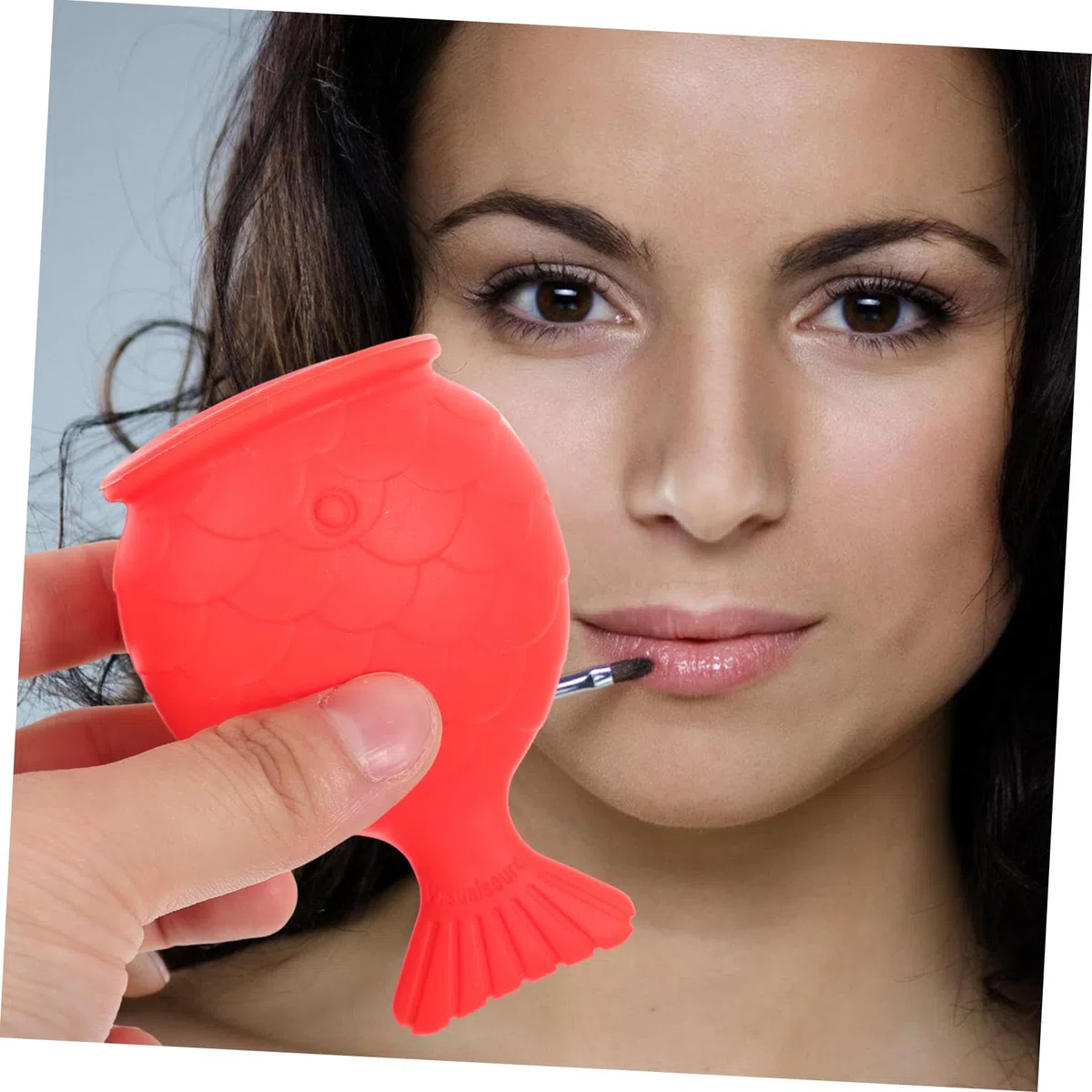 Beaupretty Dispositivo Potenziatore Labbra a Forma di Pesce in Silicone Strumento per Bellezza Donne Effetto Volume Istantaneo