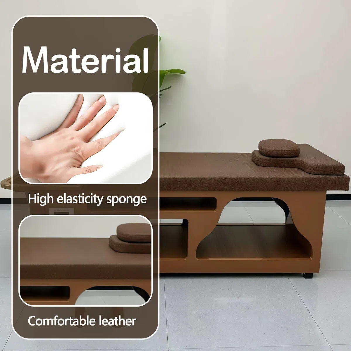 Lettino SPA Evergreen Head con funzione lavacapelli per salone