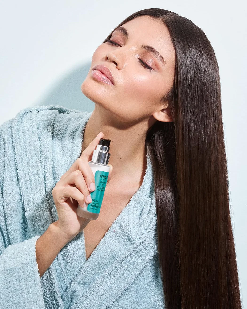KIKO Milano Silky Gloss Hair Serum, Siero Per Capelli Lisci E Luminosi, Con Effetto Districante