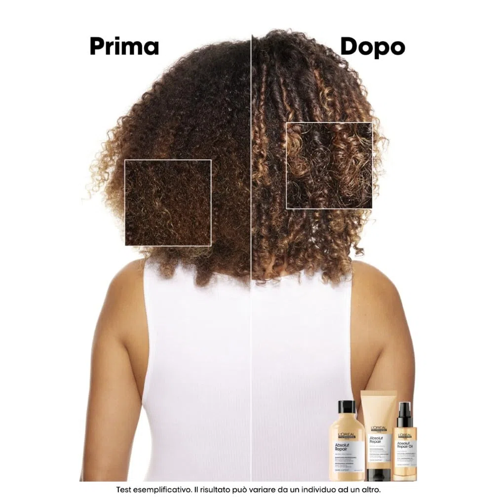 L'Oréal Professionnel Paris | Balsamo professionale per capelli secchi e danneggiati Absolut Repair Serie Expert, Formula ristrutturante, 200 ml