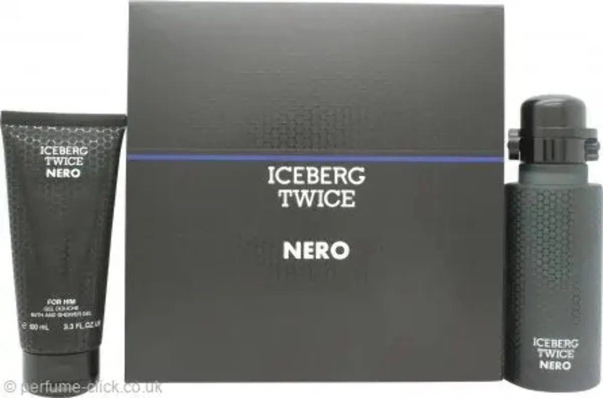 ICEBERG Twice Nero For Him Set (Eau de Toilette 125ml + Bath & Shower Gel 100ml)