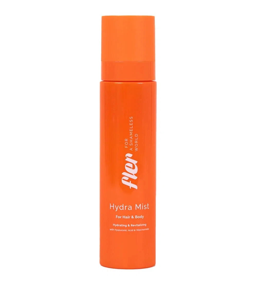 Fler Hydra Mist - Mist bifasica per pelle e capelli idratante, rinfrescante e profumata con Aloe Vera, Acido Ialuronico e Niacinamide, 150ml