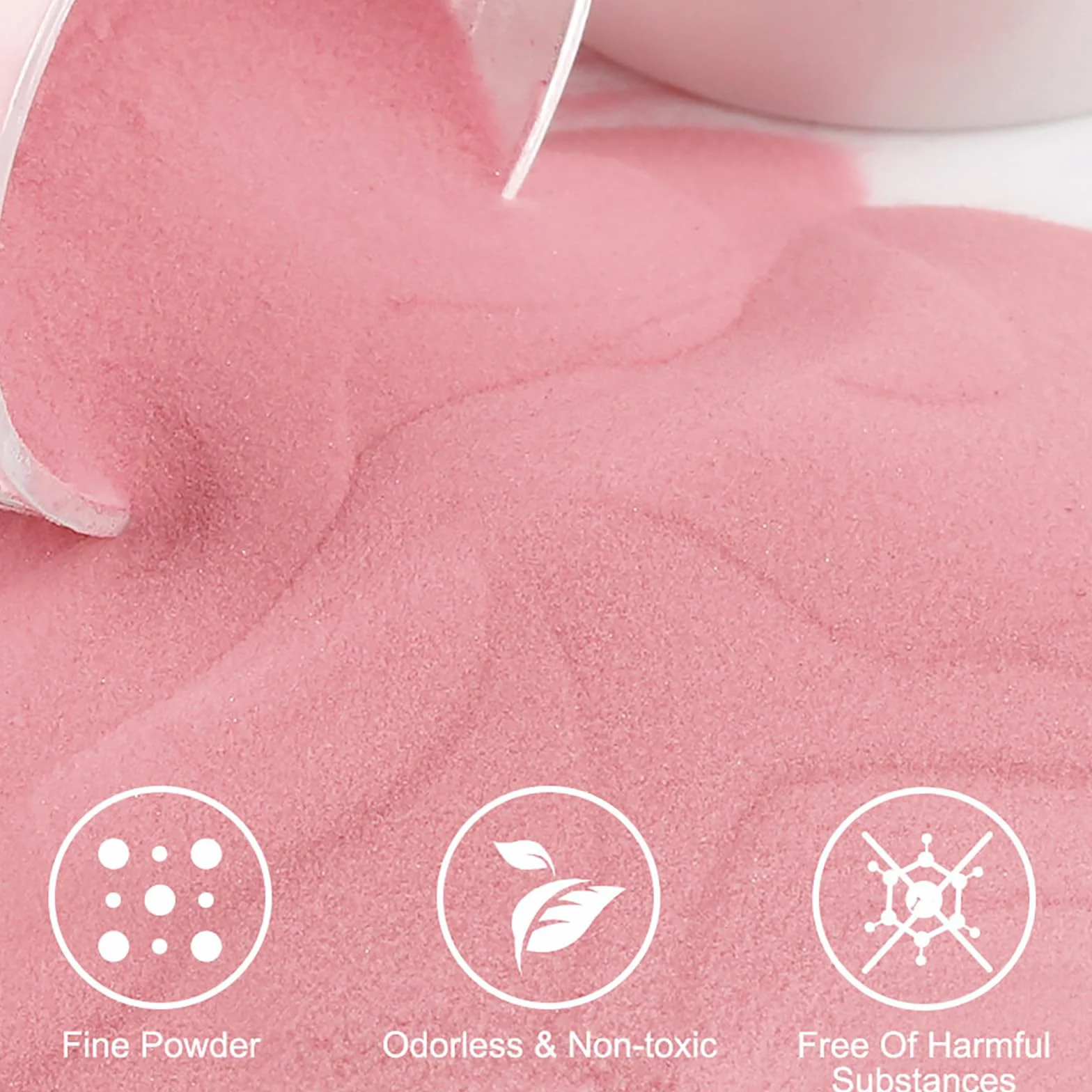6 Colori Polvere da Immersione Kit, Smalto in Polvere Dip Powder Nails Kit Polvere per Unghie Rosso Rosa Nudo Nails Kit per Chiodo Art Decorazioni Unghie- Manicure Set Donna