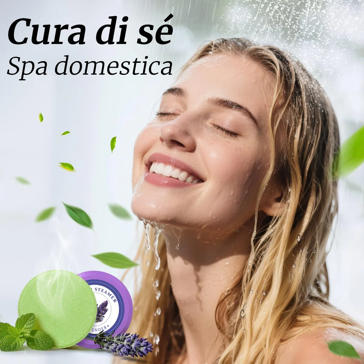 8 Bombe da Doccia, Linkax Idee Regalo Donna, Shower Bomb Con Oli Essenziali Naturali per Relax e Benessere, Regalo Donna, Uomo, Amica, Compleanno, San Valentino, Festa Della Mamma