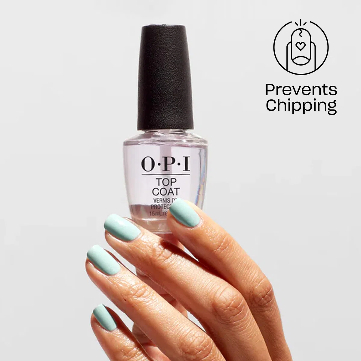 OPI Nail Lacquer - Smalto per Unghie -Top Coat Trasparente - 15ml
