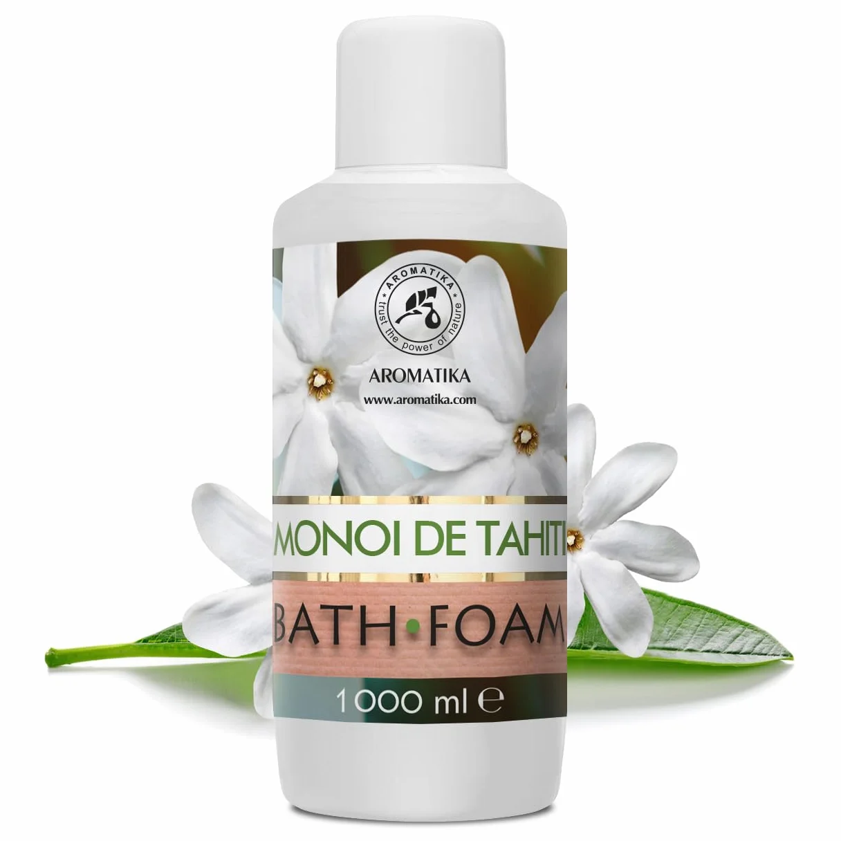 Bagno Schiuma Monoi de Tahiti 1000ml - Bath Foam Monoi de Tahiti - Cura del Corpo - Bellezza - Bagno - Cura del Corpo - Benessere - Relax - Aromaterapia - Spa - Bagnoschiuma - Fragranza Esotica