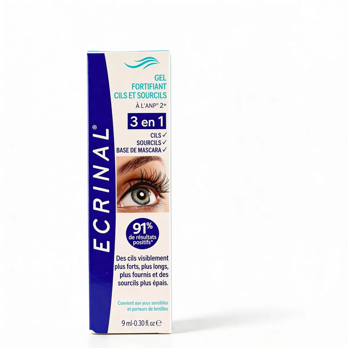 ECRINAL NUOVO FORMULA Rafforzante Ciglia Gel con ANP2+ 9ml