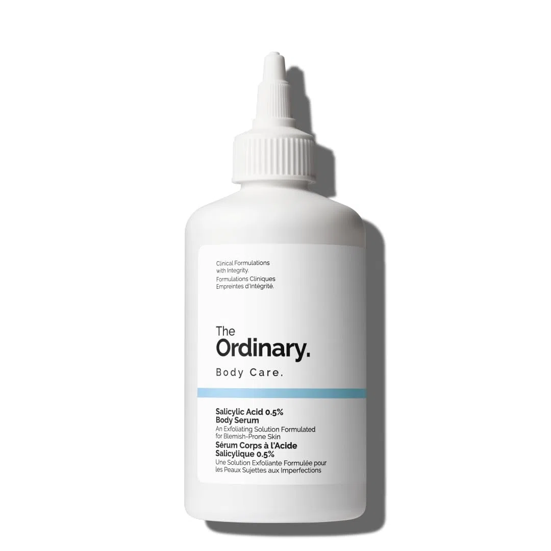 The Ordinary Salicylic Acid 0.5% Body Serum, Siero corpo Acido Salicilico, Trattamento esfoliante per pelle soggetta a imperfezioni, 240ml