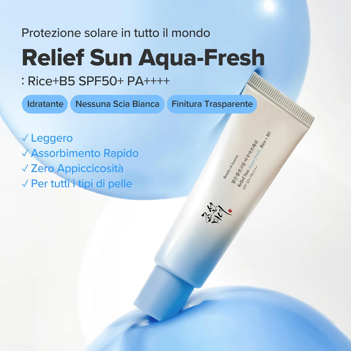 Beauty of Joseon Aqua Fresh Relief Sun: B5 Rice (Spf50 Pa) Di