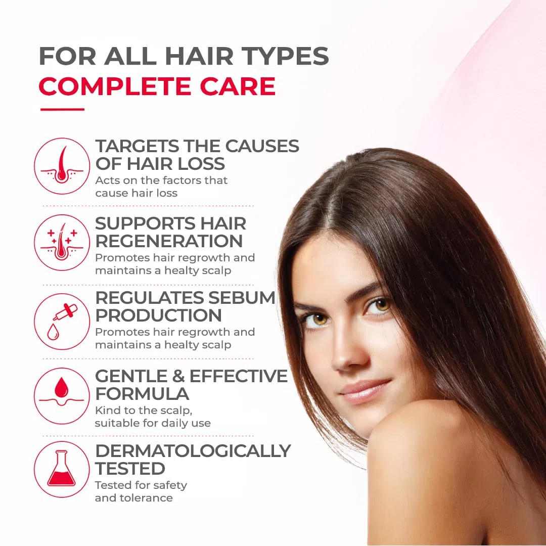 Gerovital H3 Derma+ Shampoo Anticaduta Capelli, Dermatocosmetico, Shampoo Rinforzante contro Caduta e Alopecia, Capelli più Forti, Donna e Uomo, 200 ml