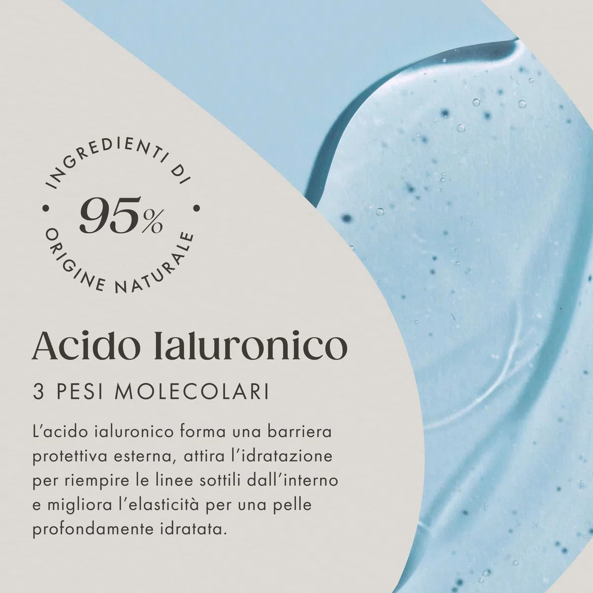 Satin Naturel Crema Viso Uomo 100 ml – Con Aloe Vera Biologica, Acido Ialuronico, Olio di Argan & Squalano – Crema Idratante Anti-Età per Tutti i Tipi di Pelle – Vegana & Cosmetica Naturale