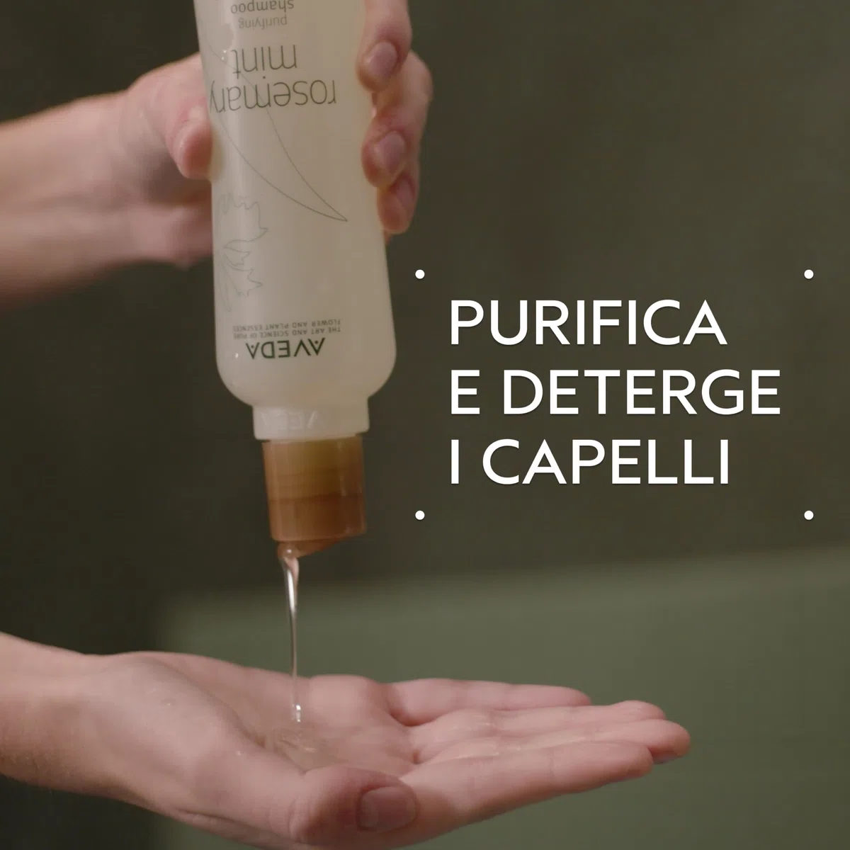 Aveda Rosemary Mint Shampoo Purificante - Shampoo detergente - Dona lucentezza - Per Capelli da Normali a Grassi e da Sottili a Medi