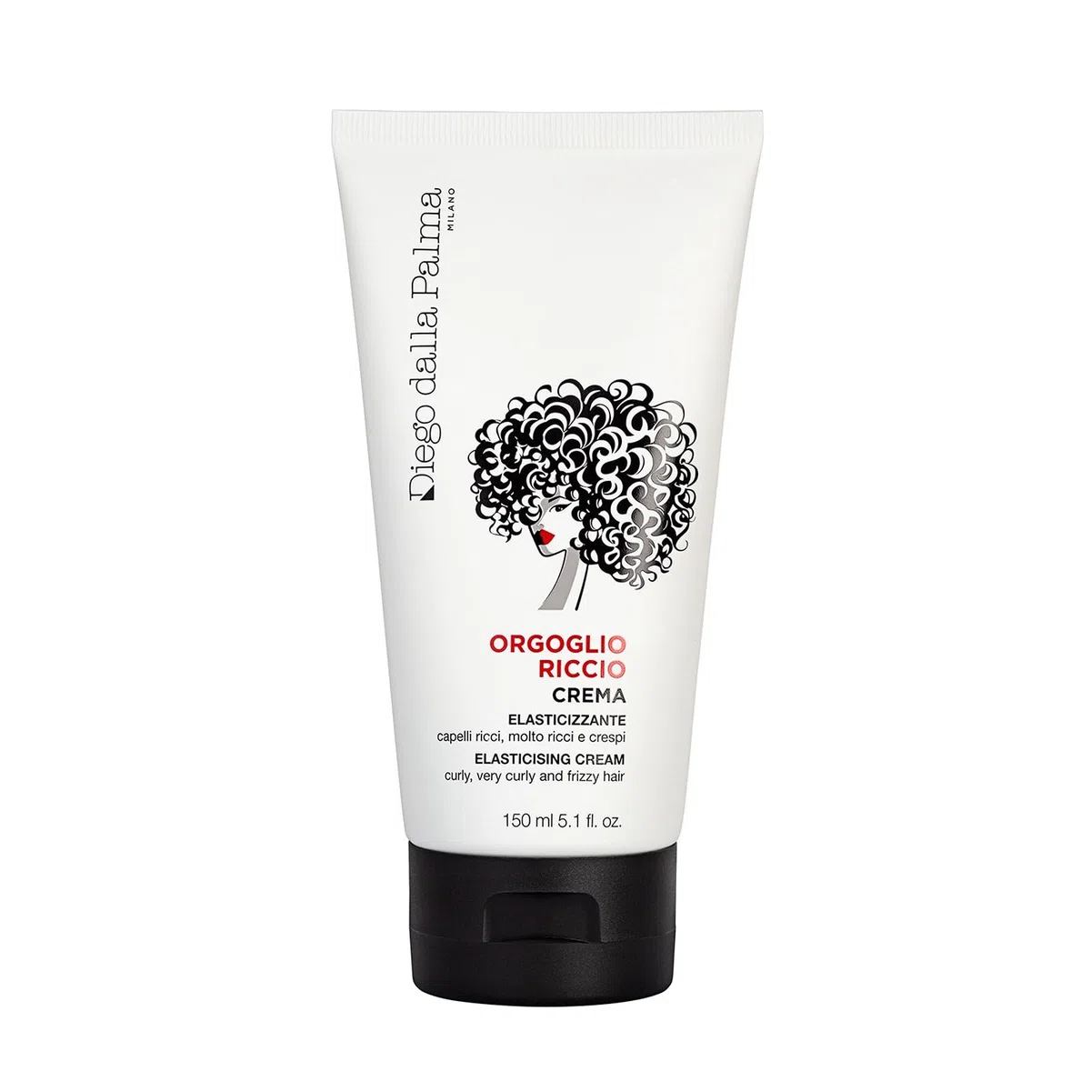 Diego dalla Palma | ORGOGLIORICCIO Crema Elasticizzante Trattamento Intensivo per Capelli Ricci, Wavemax Complex, 150ml