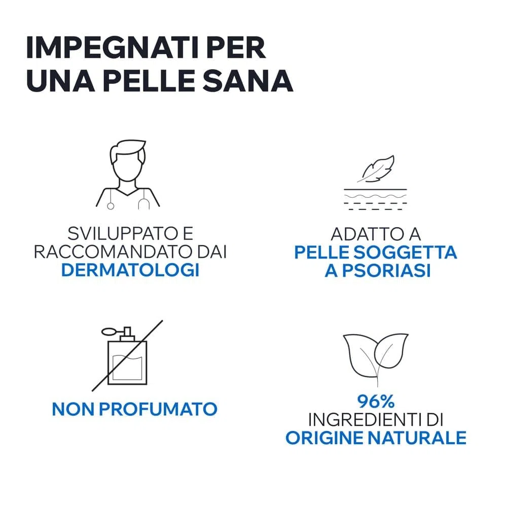 Uriage Xemose Concentrato lenitivo per pelle soggetta a psoriasi con burro di karité - Lenisce il prurito, contribuisce a eliminare squame e placche - Fluido leggero a rapido assorbimento